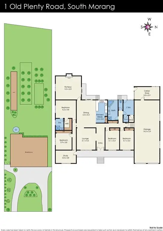Floorplan of Homely house listing, 1 Old Plenty Road, South Morang VIC 3752