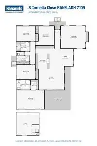 Floorplan of Homely house listing, 8 Cornelia Close, Ranelagh TAS 7109