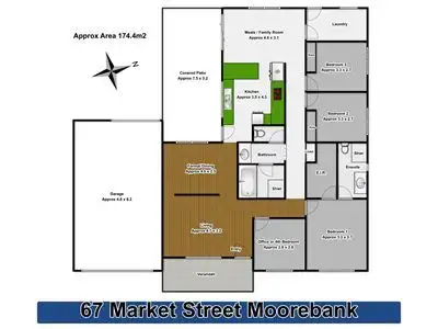 Floorplan of Homely house listing, 67 Market Street, Moorebank NSW 2170