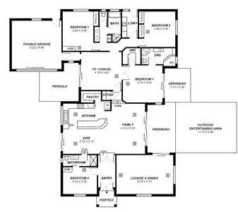 Floorplan of Homely house listing, 4 Seaview Road, Mount Osmond SA 5064