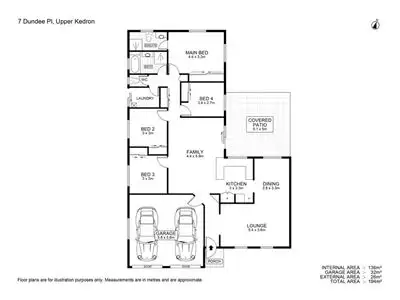 Floorplan of Homely house listing, 7 Dundee Place, Upper Kedron QLD 4055