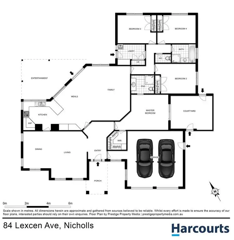 Floorplan of Homely house listing, 84 Lexcen Avenue, Nicholls ACT 2913