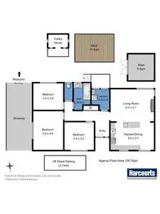 Floorplan of Homely house listing, 244 Redwood Road, Kingston TAS 7050