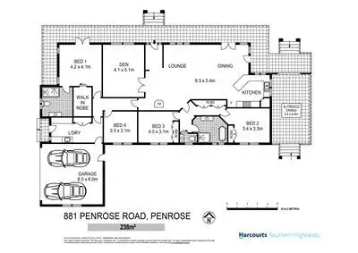 Floorplan of Homely house listing, 881 Penrose Road, Penrose NSW 2579