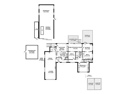 Floorplan of Homely house listing, 30 Kauri Road, Hawthorndene SA 5051