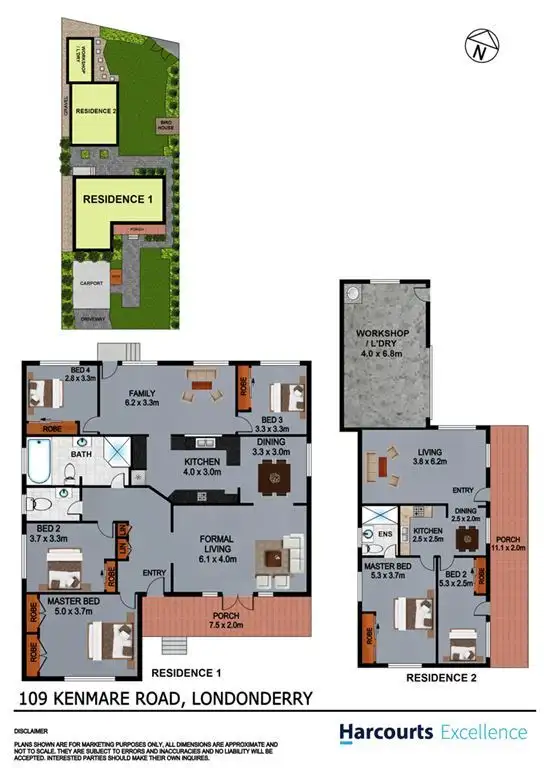 Floorplan of Homely house listing, 109 Kenmare Rd, Londonderry NSW 2753