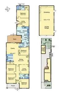 Floorplan of Homely house listing, 32 George Street, Reservoir VIC 3073