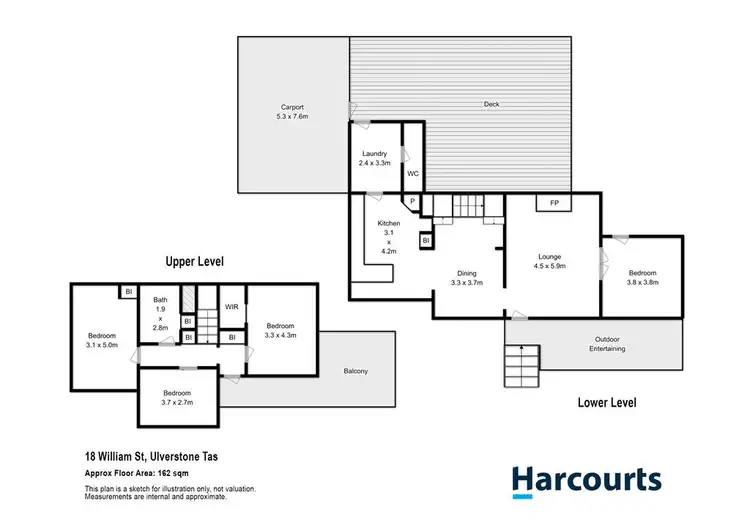 Floorplan of Homely house listing, 18 William Street, Ulverstone TAS 7315