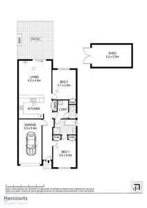 Floorplan of Homely unit listing, 7/1680 Main North Road, Brahma Lodge SA 5109