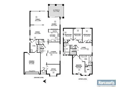Floorplan of Homely house listing, 22 Taminga Way, Flagstaff Hill SA 5159