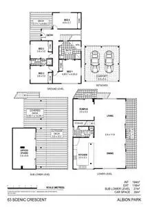 Floorplan of Homely house listing, 63 Scenic Crescent, Albion Park NSW 2527