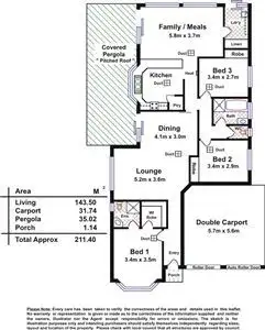Floorplan of Homely house listing, 24 Springhill Avenue, Oakden SA 5086