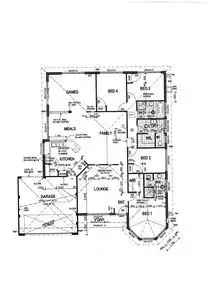 Floorplan of Homely house listing, 24 Bonnard Crescent, Ashby WA 6065