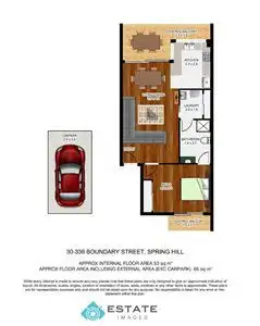 Floorplan of Homely unit listing, 30/336 Boundary Street, Spring Hill QLD 4000