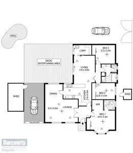Floorplan of Homely house listing, 36 Mariners Drive, Surrey Downs SA 5126