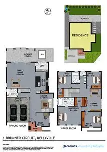 Floorplan of Homely house listing, 1 Brunner Court, Kellyville NSW 2155