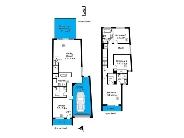 Floorplan of Homely house listing, 39B Ramsay Avenue, Seacombe Gardens SA 5047