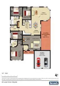 Floorplan of Homely house listing, 40 Lucas Circuit, Kellyville NSW 2155