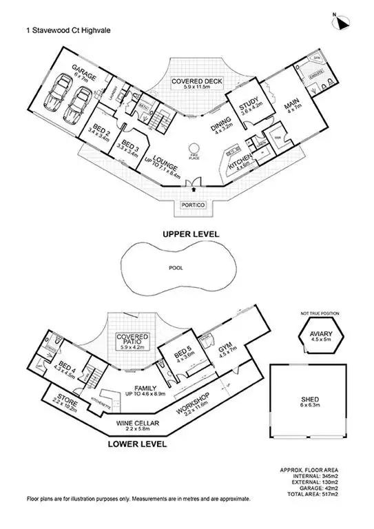 Floorplan of Homely house listing, 1 Stavewood Court, Highvale QLD 4520