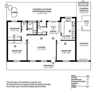 Floorplan of Homely house listing, 2a Harvey Avenue, Westbourne Park SA 5041