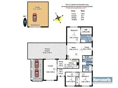 Floorplan of Homely house listing, 20 Musgrave Street, Evanston Gardens SA 5116