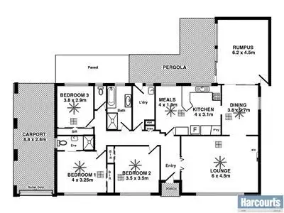 Floorplan of Homely house listing, 9 Jersey Road, Happy Valley SA 5159