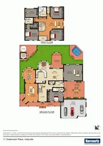 Floorplan of Homely house listing, 11 Greenwich Place, Kellyville NSW 2155