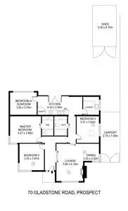 Floorplan of Homely house listing, 70 Gladstone Road, Prospect SA 5082