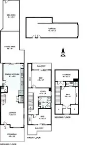 Floorplan of Homely townhouse listing, 7/3-4 Teale place, North Parramatta NSW