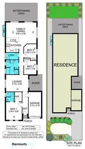 Floorplan of Homely house listing, 592A Morphett Road, Dover Gardens SA 5048