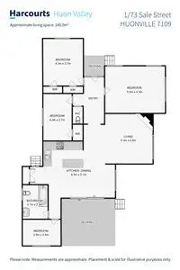 Floorplan of Homely house listing, 73-1 Sale Street, Huonville TAS 7109