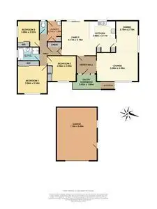 Floorplan of Homely house listing, 9 Meehan Drive, Kiama Downs NSW 2533
