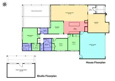 Floorplan of Homely house listing, 19 West End, Delacombe VIC 3356