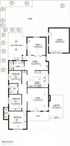 Floorplan of Homely house listing, 68 Ross Road, Hectorville SA 5073