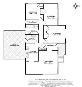 Floorplan of Homely house listing, 49 Wylie Avenue, Coorparoo QLD 4151