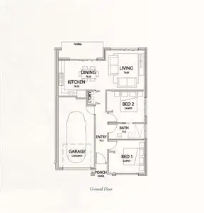 Floorplan of Homely unit listing, Lot 16/3 Linoak Avenue, Lalor VIC 3075