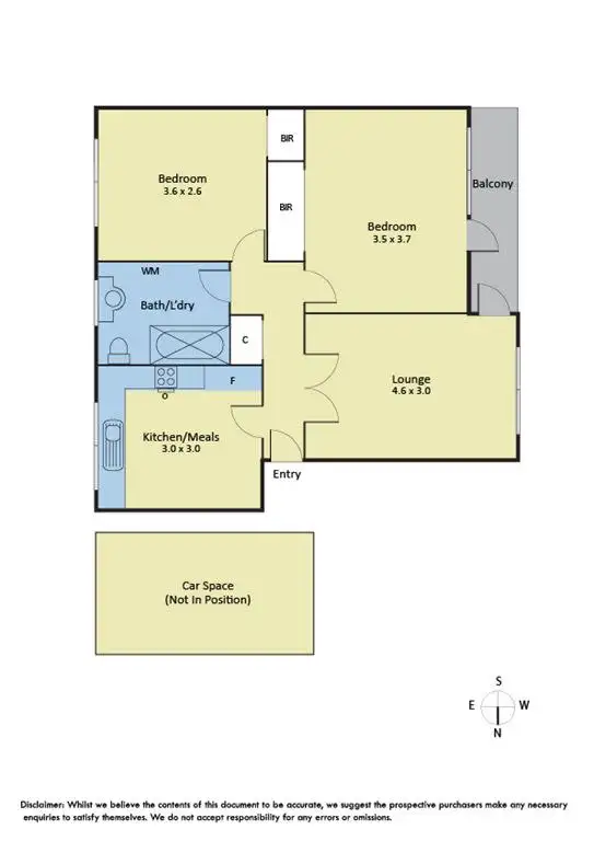 Floorplan of Homely unit listing, 2/22 Auburn Grove, Hawthorn East VIC 3123