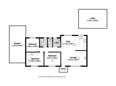 Floorplan of Homely house listing, 39 Follett Street, Aldinga Beach SA 5173