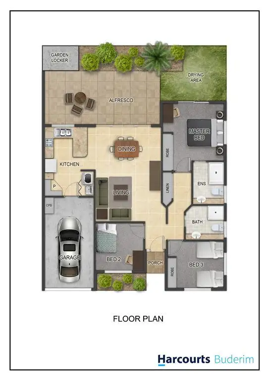 Floorplan of Homely unit listing, 73/83 Lindsay Road, Buderim QLD 4556