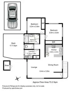 Floorplan of Homely unit listing, 5/34 Ripley Road, West Moonah TAS