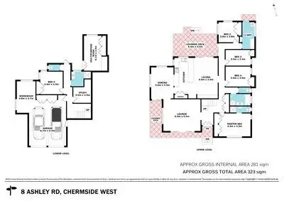 Floorplan of Homely house listing, 8 Ashley Road, Chermside West QLD 4032