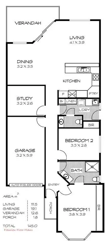 Floorplan of Homely retirement listing, 11/41-53 Pine Ave, Victor Harbor SA 5211