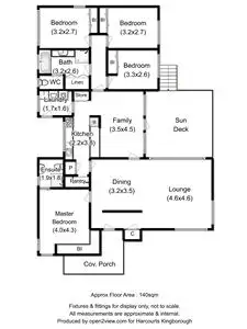 Floorplan of Homely house listing, 18 Orana Place, Taroona TAS