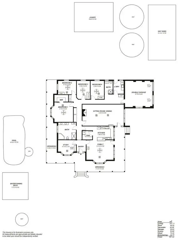 Floorplan of Homely house listing, 31 Crossman Road, Lower Inman Valley SA 5211