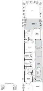 Floorplan of Homely house listing, 17A Tennyson Street, Kurralta Park SA 5037