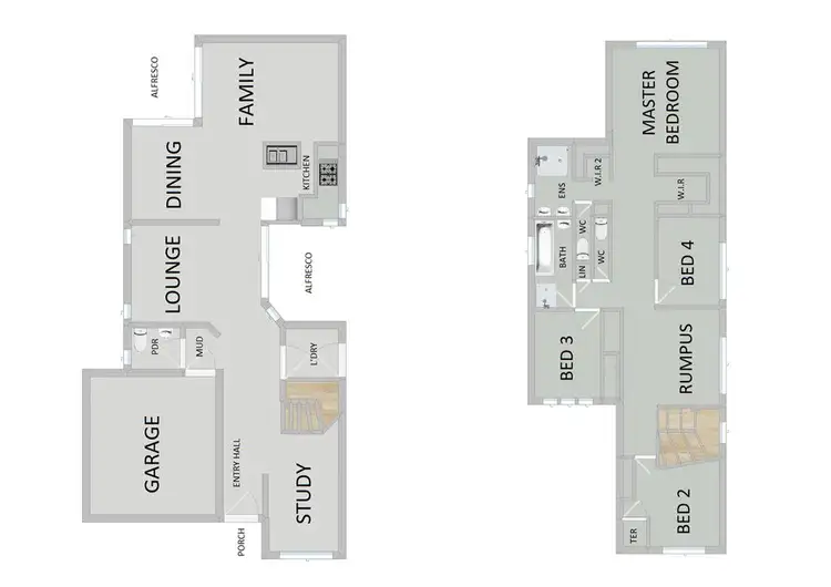 Floorplan of Homely house listing, 5 Selwyn Close, Caroline Springs VIC 3023