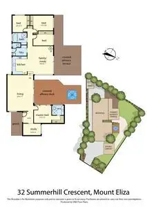 Floorplan of Homely house listing, 32 Summerhill Crescent, Mount Eliza VIC 3930