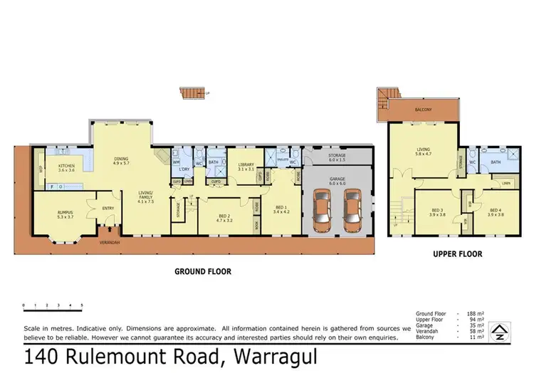 Floorplan of Homely house listing, 140 Rulemount Road, Warragul VIC 3820