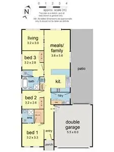 Floorplan of Homely house listing, 10 Inglewood Close, Croydon VIC 3136