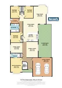 Floorplan of Homely house listing, 19 The clearwater, Mount Annan NSW 2567